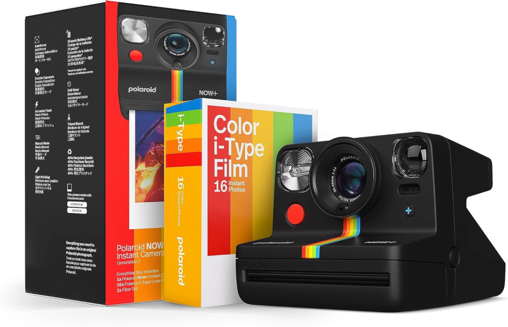 Polaroid Now+ Generation 2 - Camera + Film Bundle