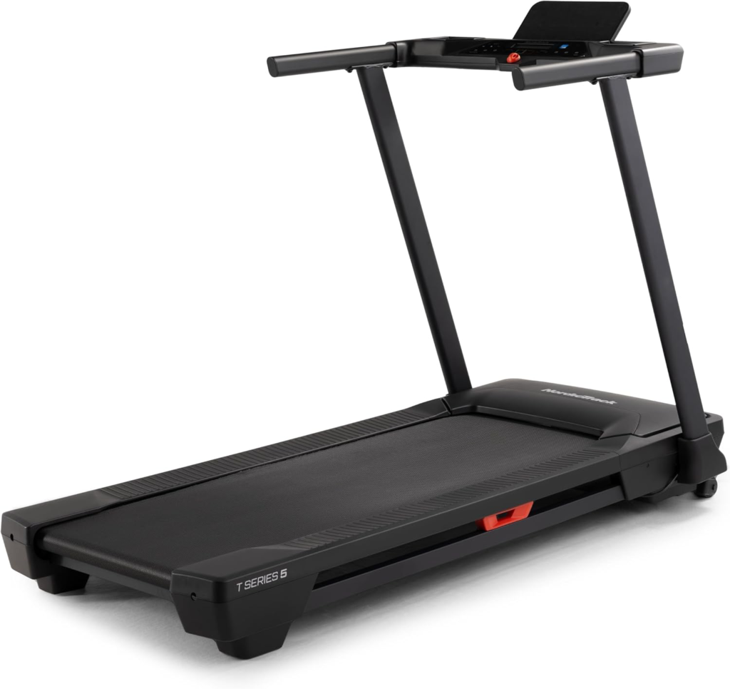 NordicTrack T Series Treadmill with Incline, Bluetooth Enabled, 300 lbs User Capacity 